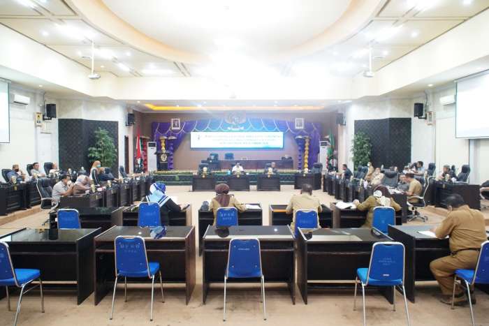Rapat Gabungan DPRD Kota Gorontalo